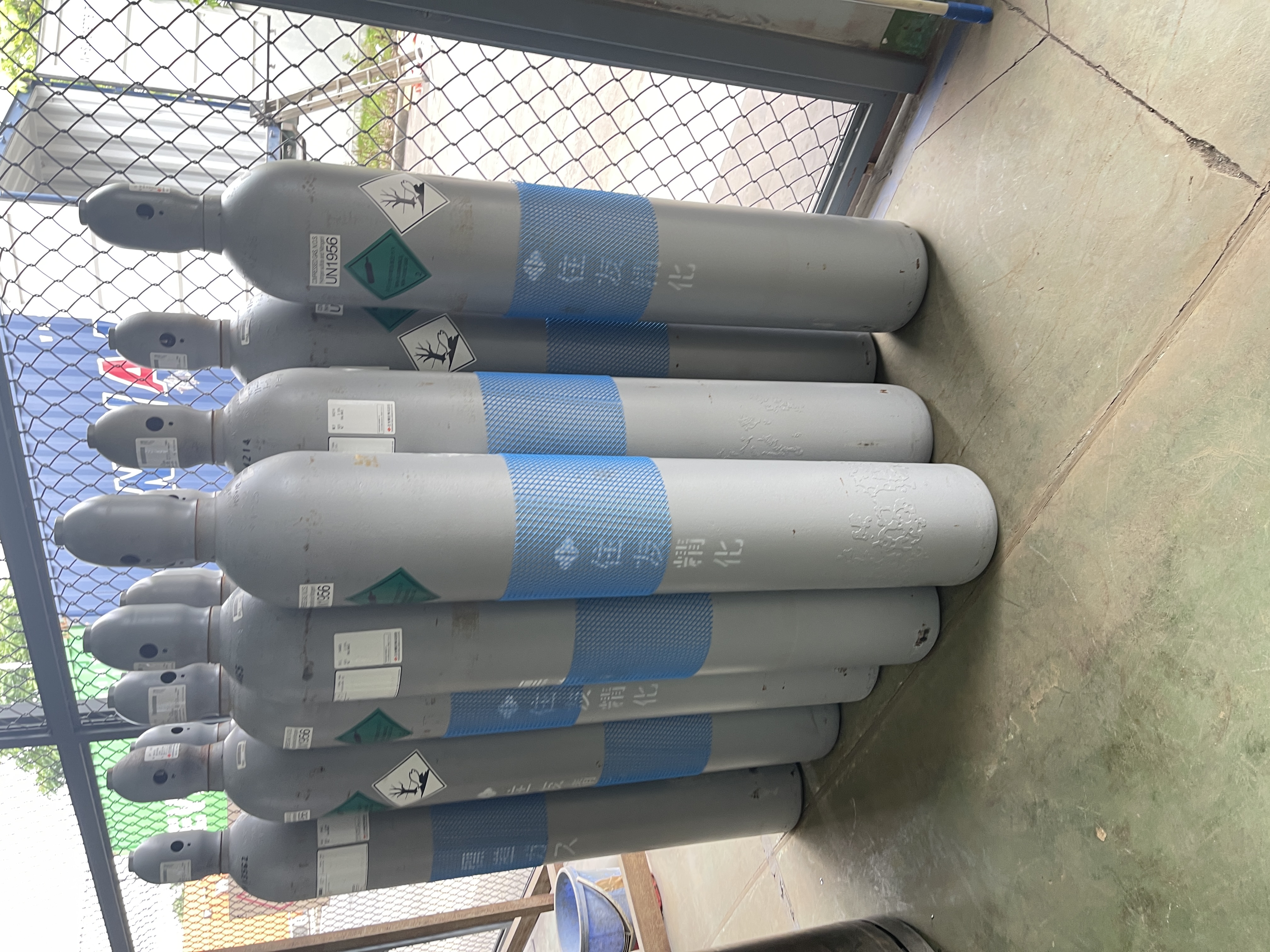 Khí hỗn hợp H2S 3% + N2 balance